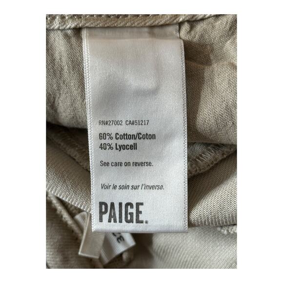 PAIGE Dion Cargo Utility Pant beige size 32 - Picture 7 of 9
